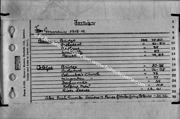 FR BROWNES INDEX